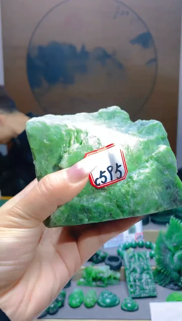 【闪购商品】和田玉（碧玉）珠宝半成品未镶嵌1