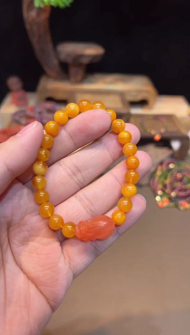 【闪购商品】琥珀手饰未镶嵌手饰@@E6263