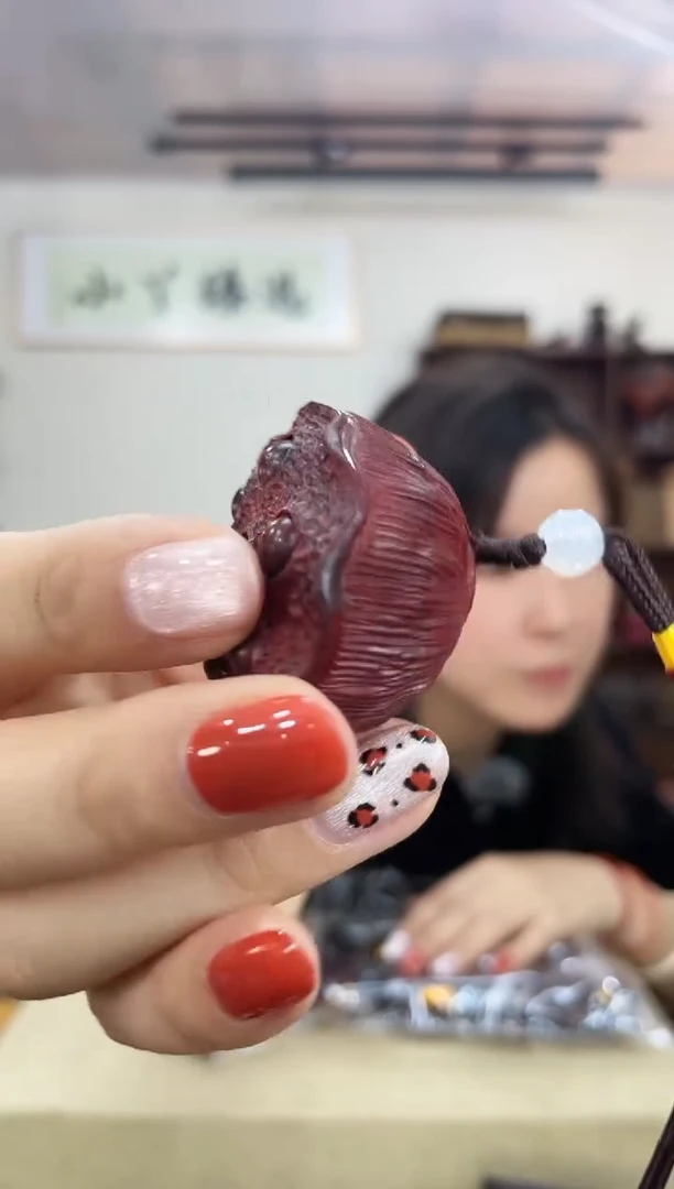 乌木类端景台563小叶紫檀莲蓬挂件木木木