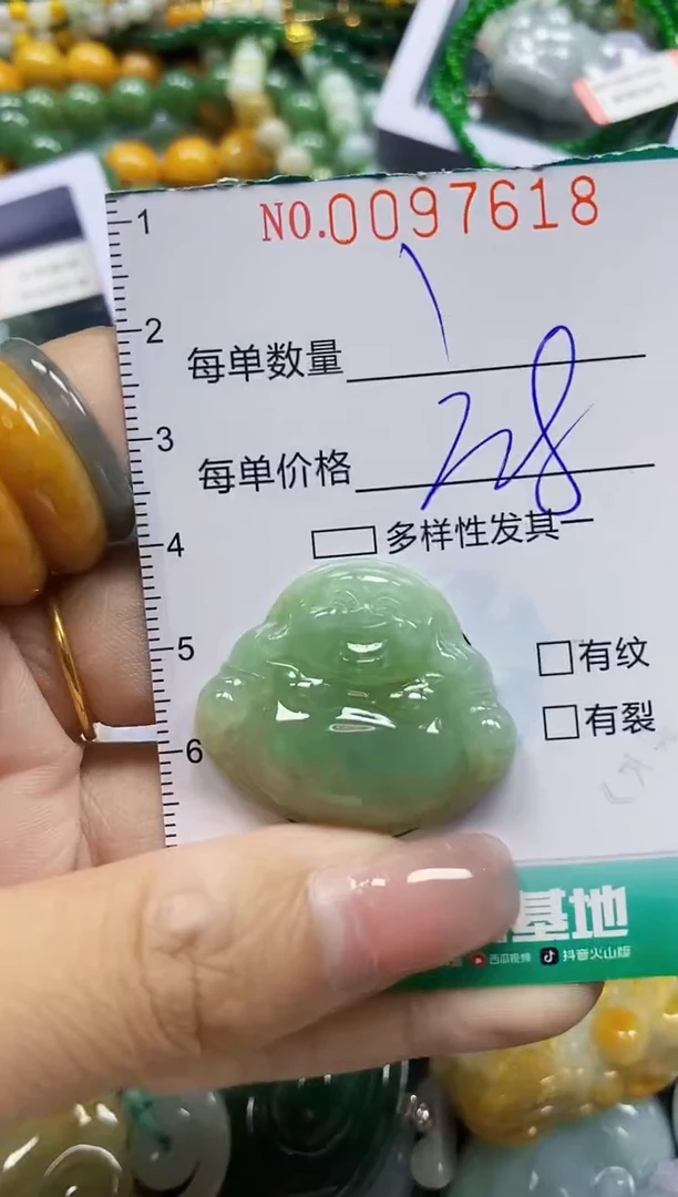 颈饰未镶嵌翡翠翡翠闪购Y0097618