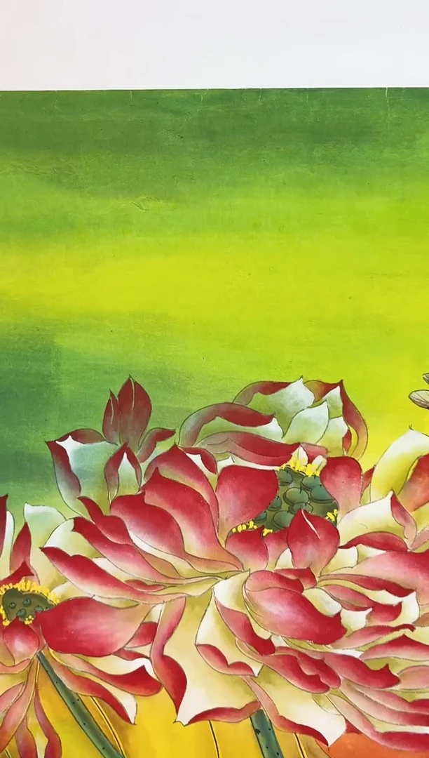 【闪购商品】国画周建真老师绘画作品9-14