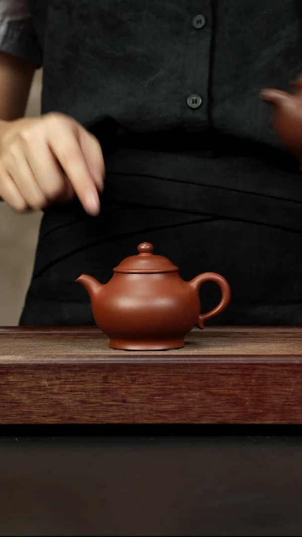 紫砂茶杯超矿标底槽清 潘壶