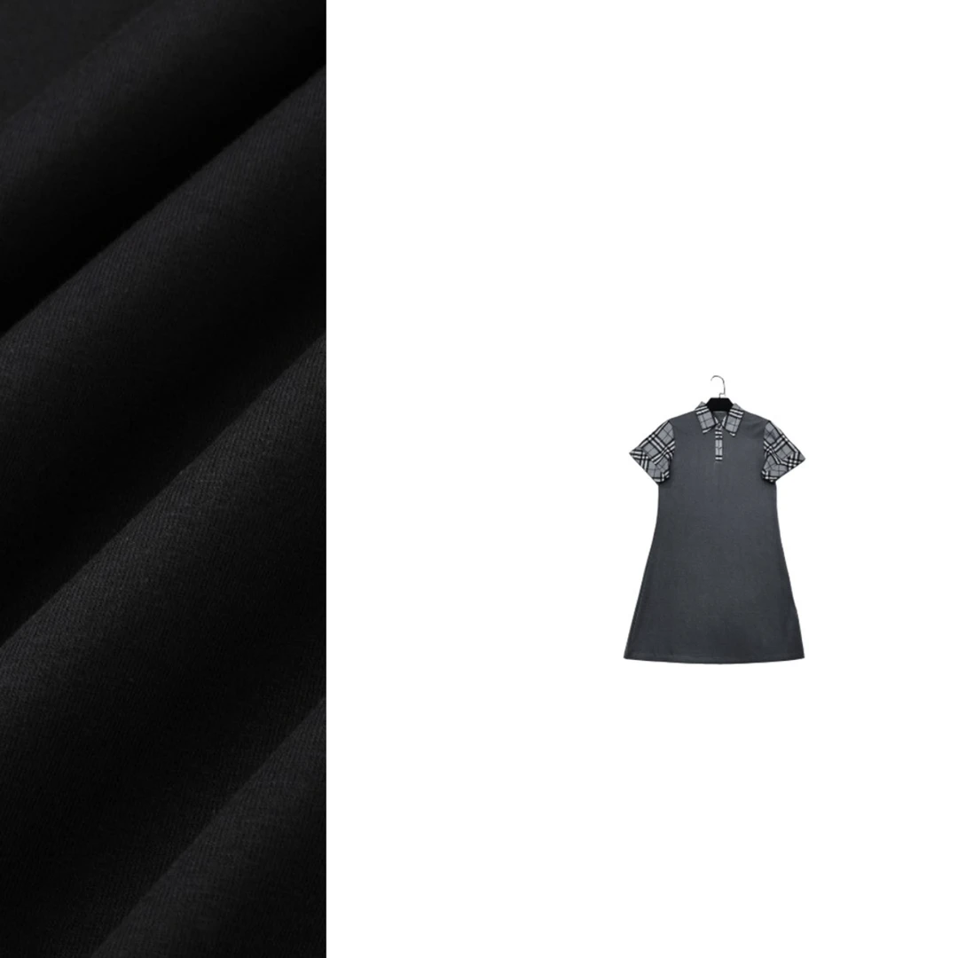 SS【3615】时尚休闲简约夏季气质长裙洋气轻奢百搭潮流显瘦韩版