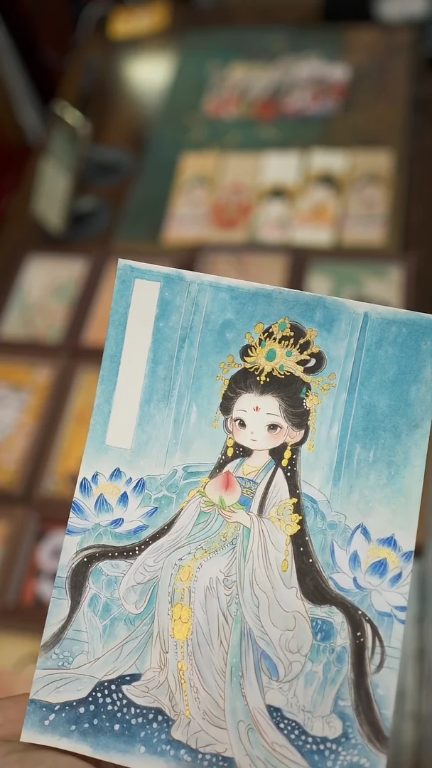 国画?****?八寸人物古风女孩111111111111