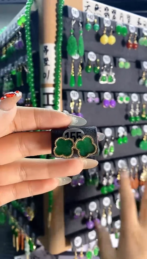 【闪购商品】翡翠颈饰银S925镶嵌155..