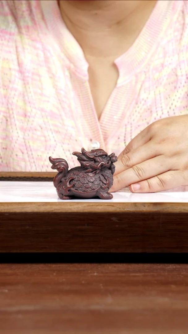 茶壶紫砂茶宠龙龟