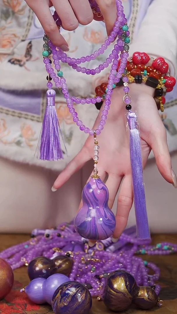 160漆艺工艺小葫芦98