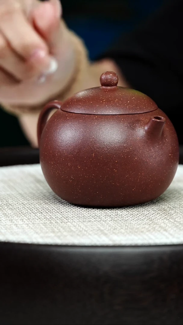 茶壶紫砂豆蔻西施-紫泥-160cc