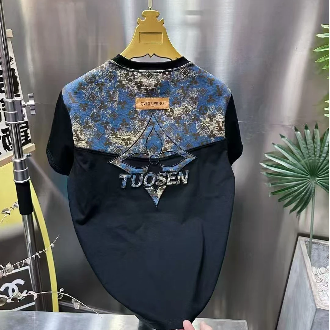 BW通用修身型商务短袖T恤半袖时尚休闲网红夏季圆领K-161