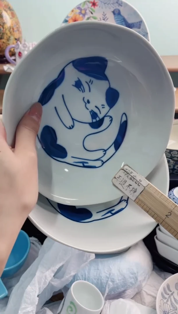 陶瓷三*X2猫盘*******