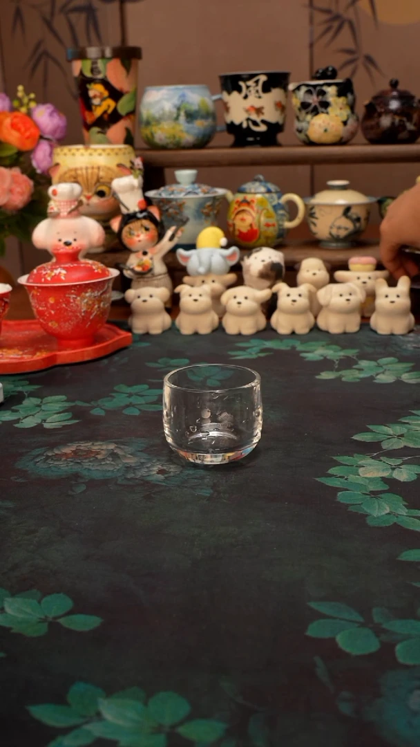 【落单】透明玻璃品茗杯