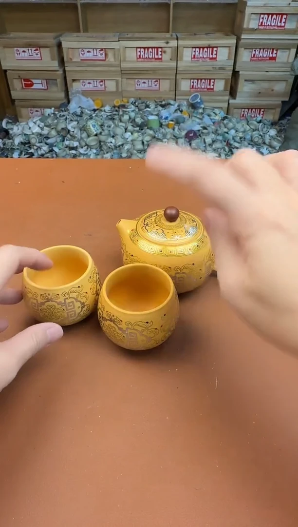 旅行有些茶具有瑕疵介意勿拍，直播样品清活都是孤品亏本卖
