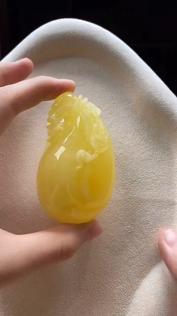 琥珀颈饰未镶嵌吊坠