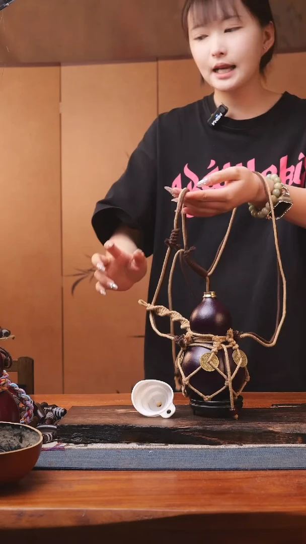 634号精品大漆葫芦防腐防渗装水茶酒