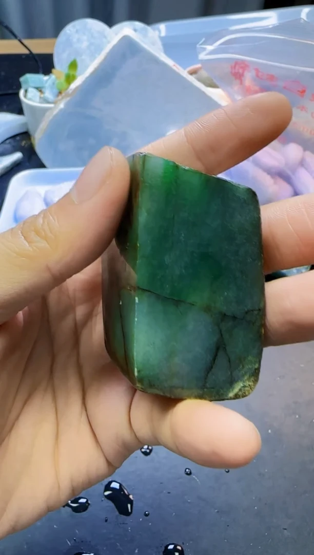 翡翠未镶嵌颈饰001天然A货翡翠