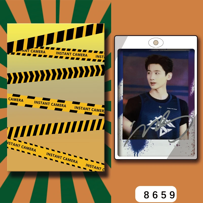 D8659【白敬亭】 正品拍立得照片 涂鸦