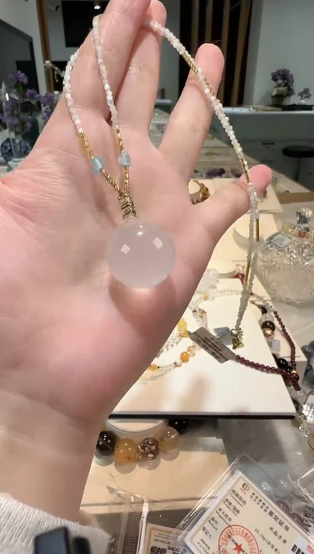 项链未镶嵌水晶项链