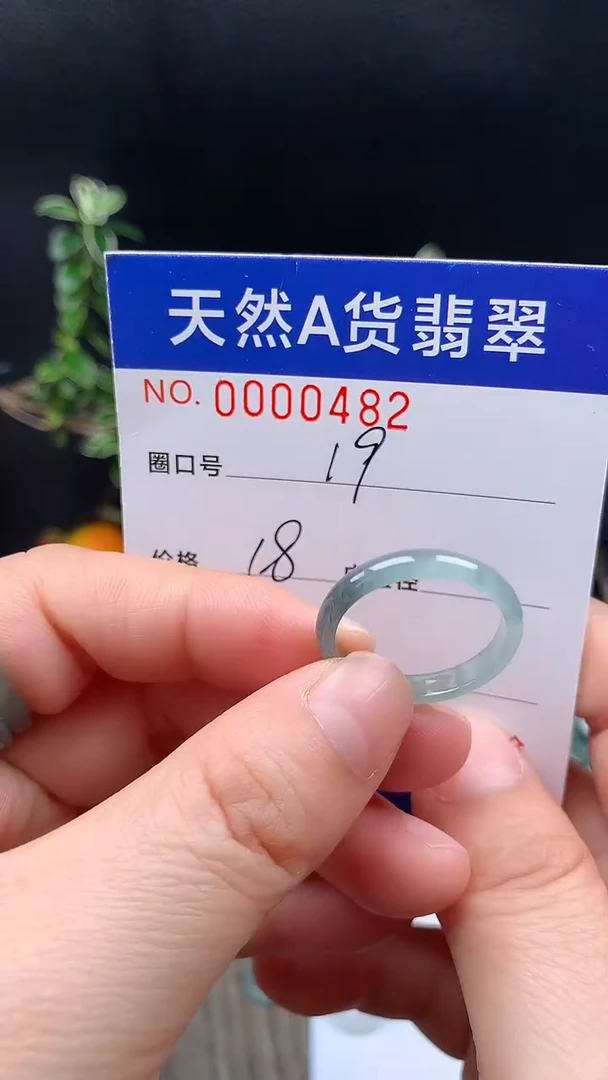 未镶嵌戒指翡翠19#