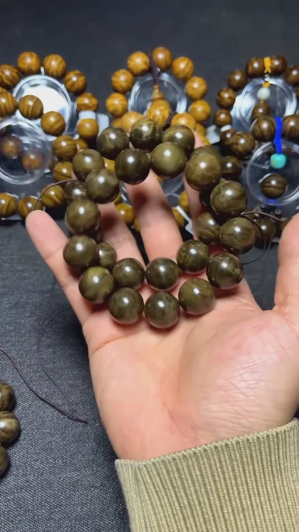 阴沉木手串/手链1.8碎花168