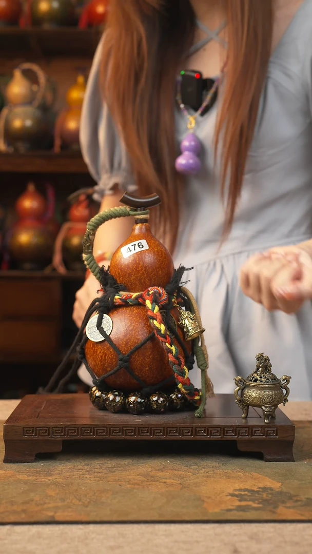 476大漆葫芦一物一拍记葫堂出品不带手串