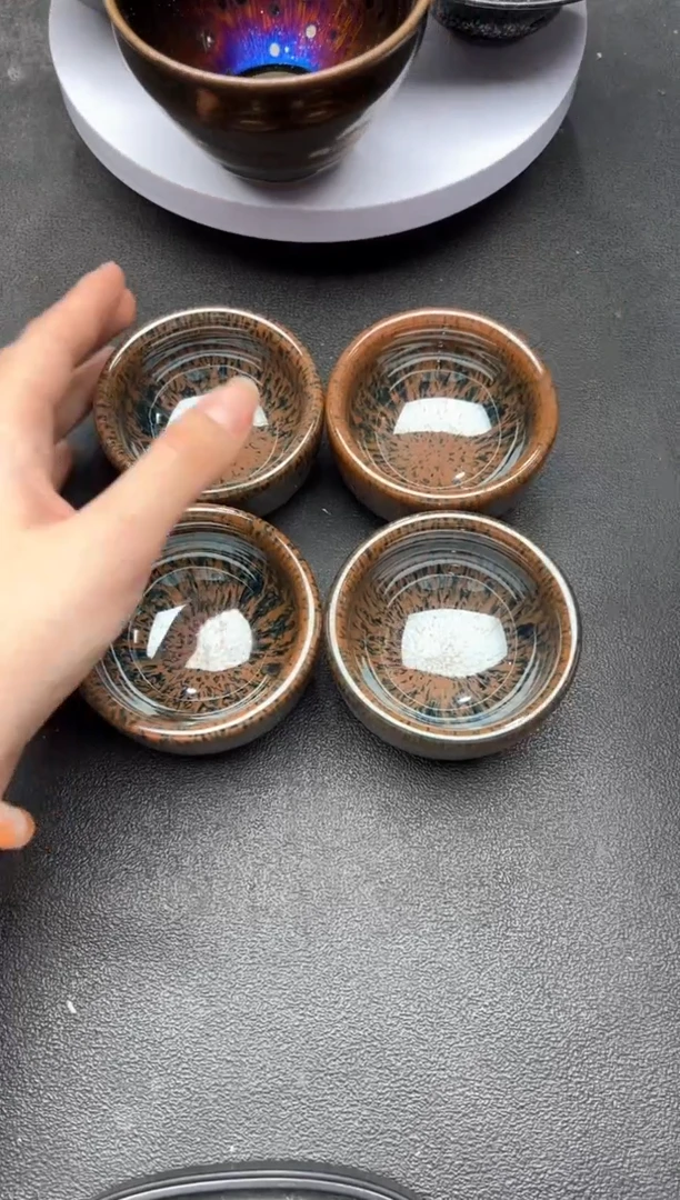 茶盏196建盏建盏建盏4只