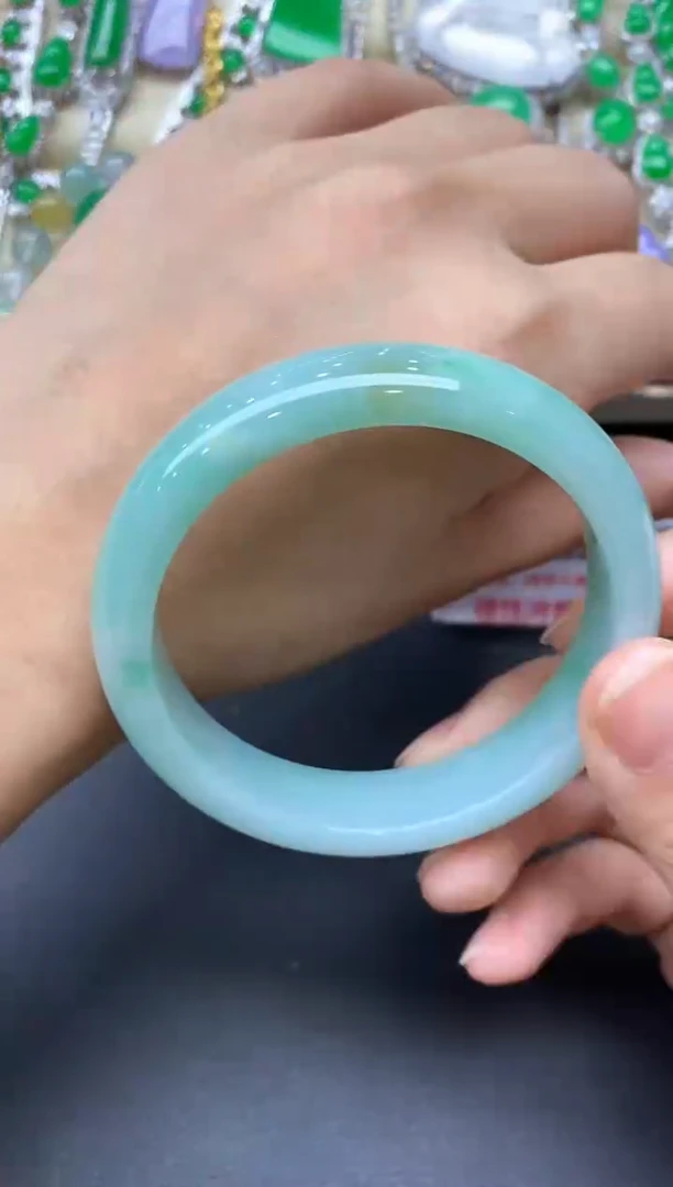 翡翠手镯未镶嵌603-中国好珍宝