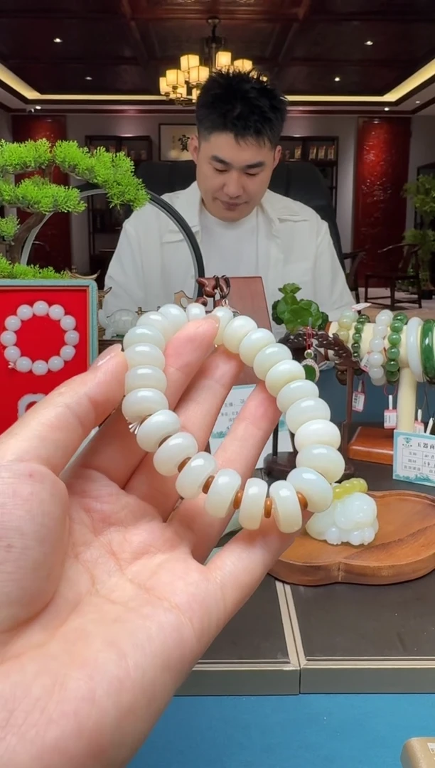 未镶嵌手串和田玉111hsl15