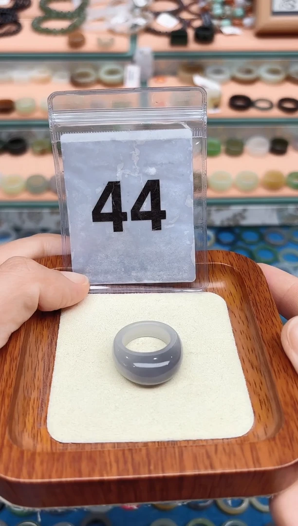 和田玉戒指未镶嵌14号