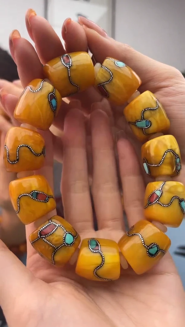 【闪购商品】蜜蜡珠宝奇石未镶嵌，假一罚十078