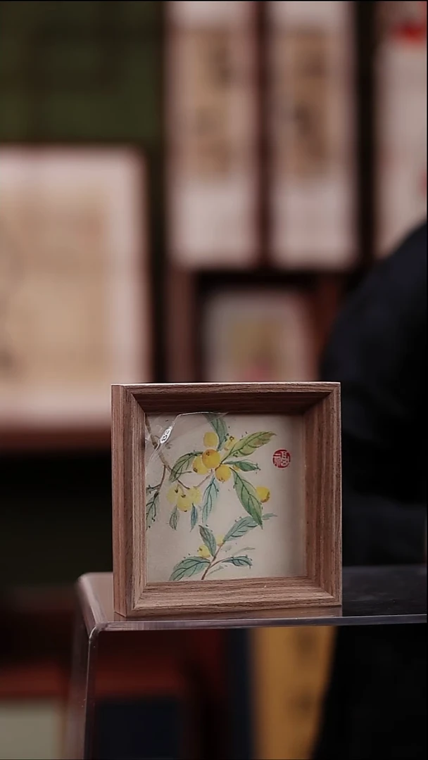 国画绘画 小画 12*12cm  83号