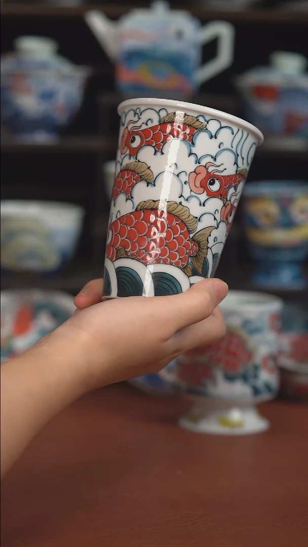 老师作品九鱼可乐杯（宠粉福利 ）
