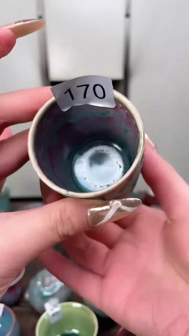 【闪购商品】摆件钧瓷手工茶器窑变