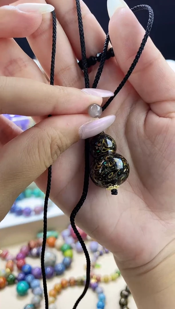 可*兔木楠语非遗大漆珠葫芦