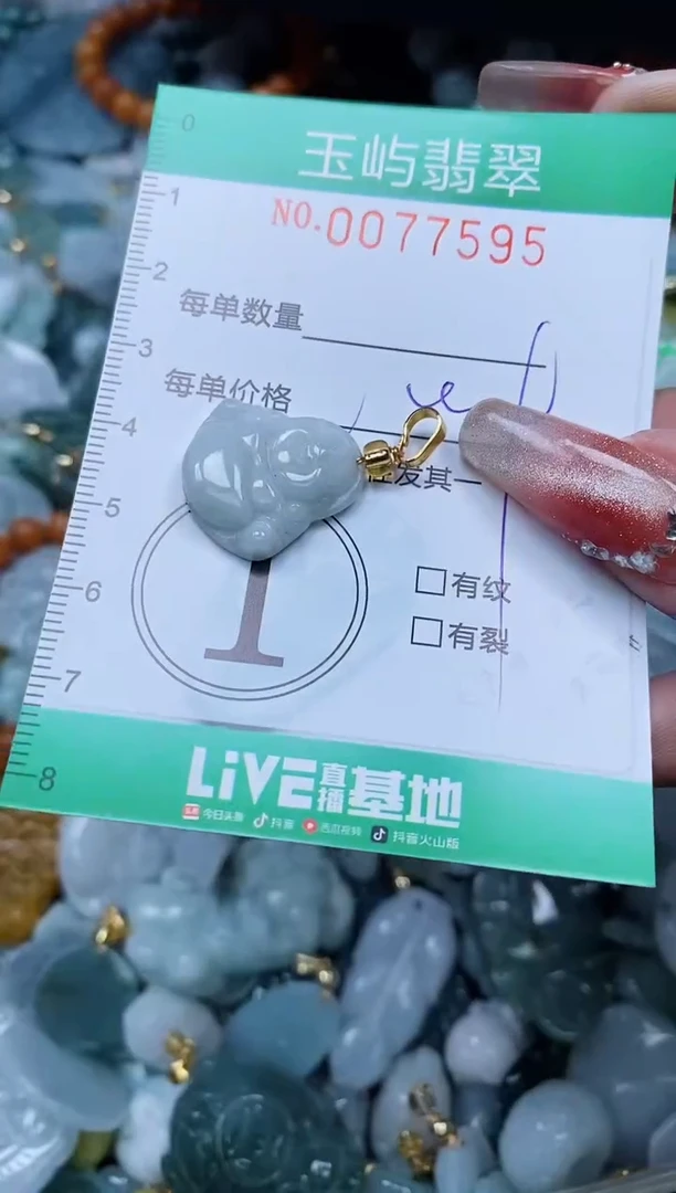 【闪购商品】翡翠颈饰未镶嵌闪购0077595