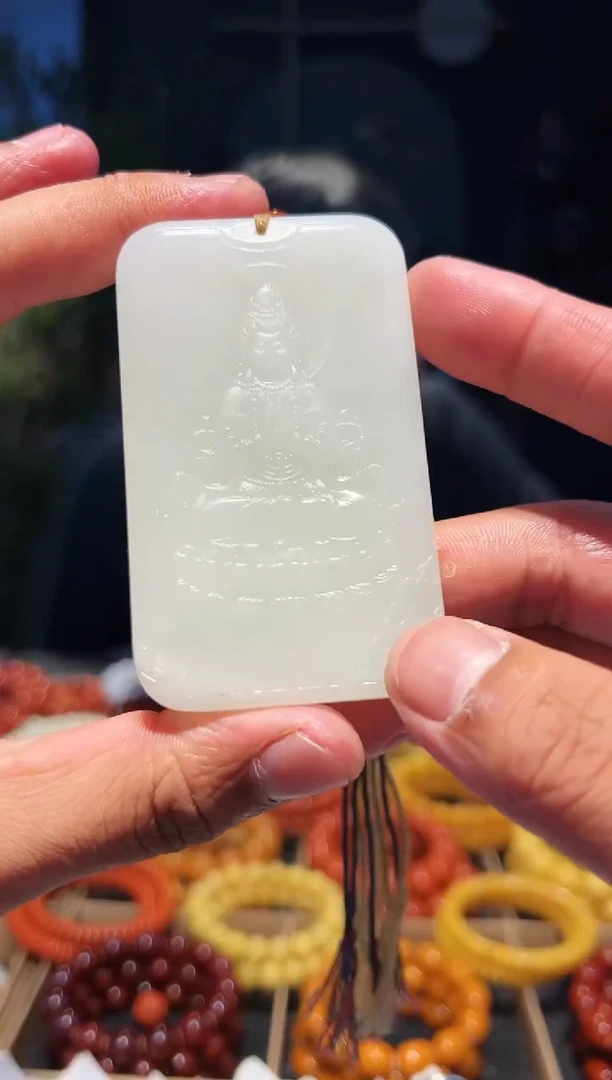 手串未镶嵌和田玉挂件