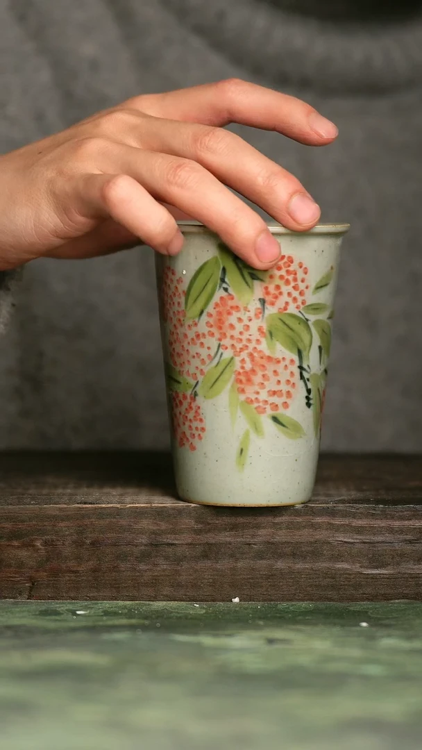 【闪购商品】青诗集手工手绘瓷器