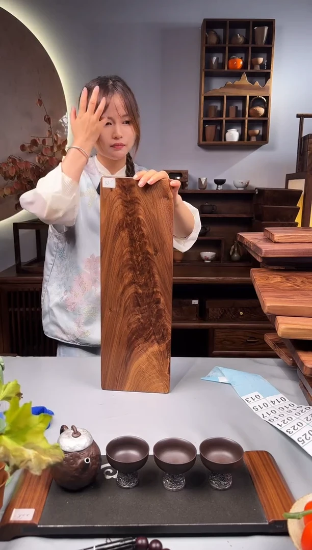 北美黑胡桃实木原木47.5*16