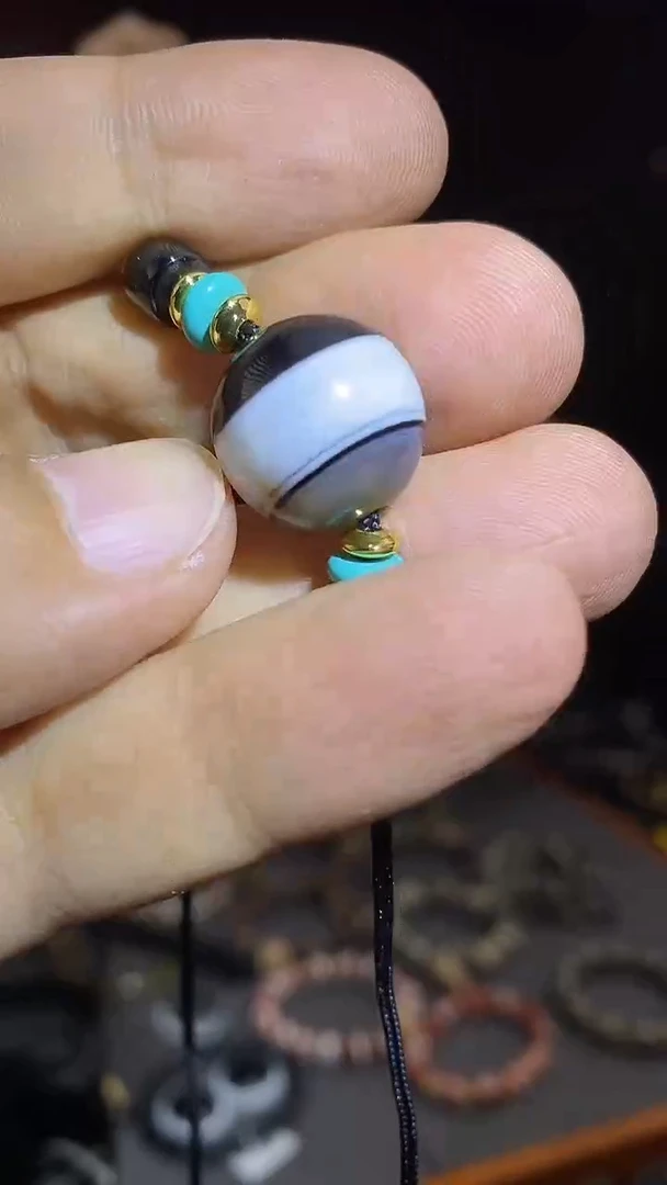 未镶嵌颈饰玛瑙/玉髓-7010  -75