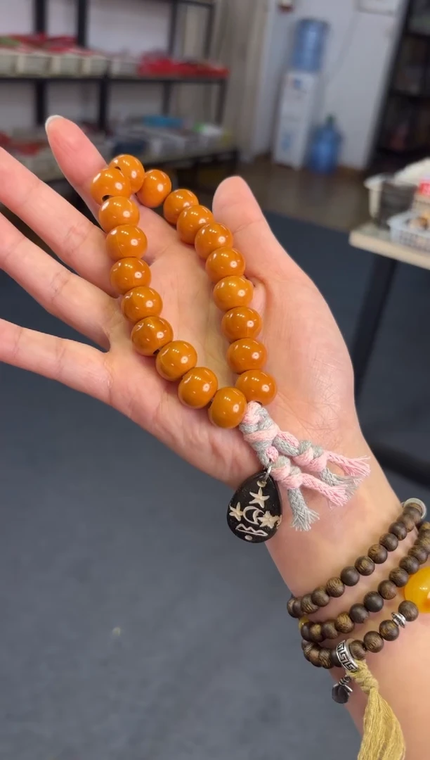 吊坠菩提根/象牙果猴头泡芙【日月星辰】手持