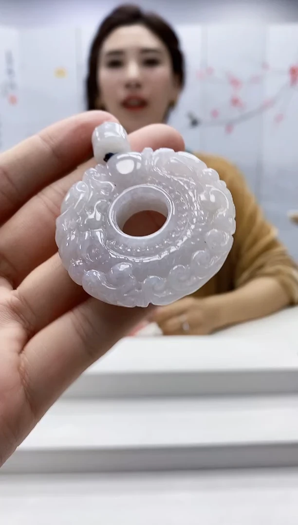 未镶嵌定制翡翠4829bb-毛货挂件79