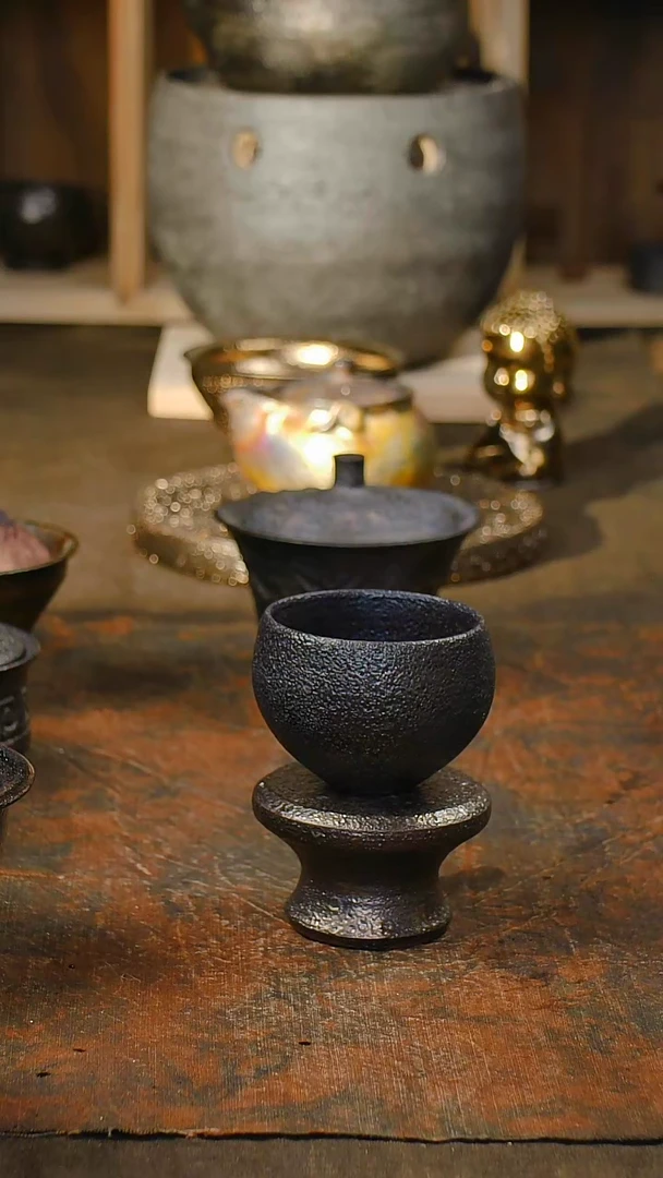 【闪购商品】明静砂器纯手作------主人杯101