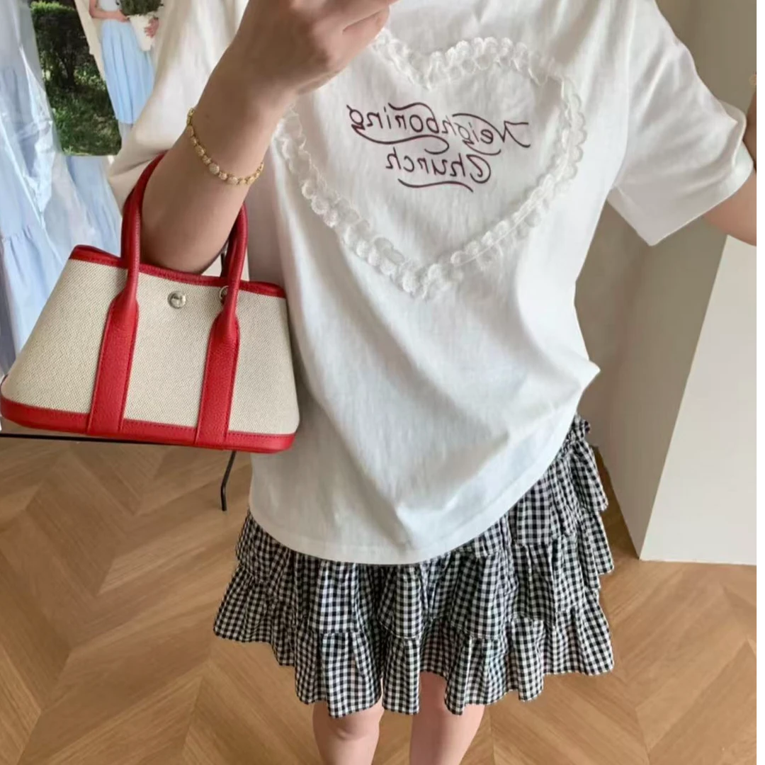 未使用 Hermes/爱马仕 橙色mini花园包 23cm 18068348