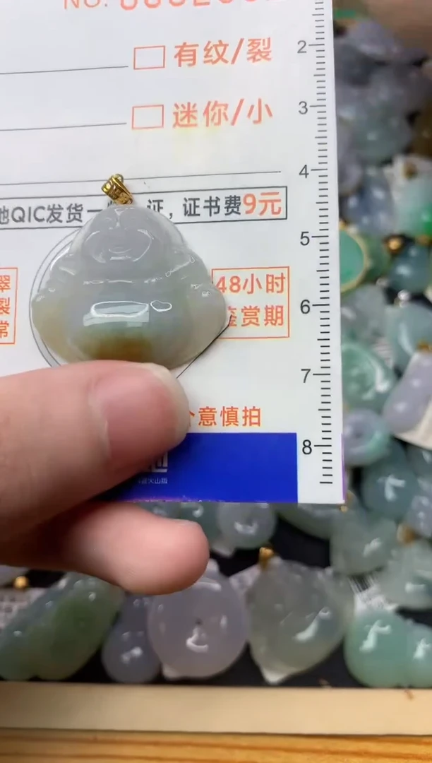 【闪购商品】翡翠颈饰18K金镶嵌5..........