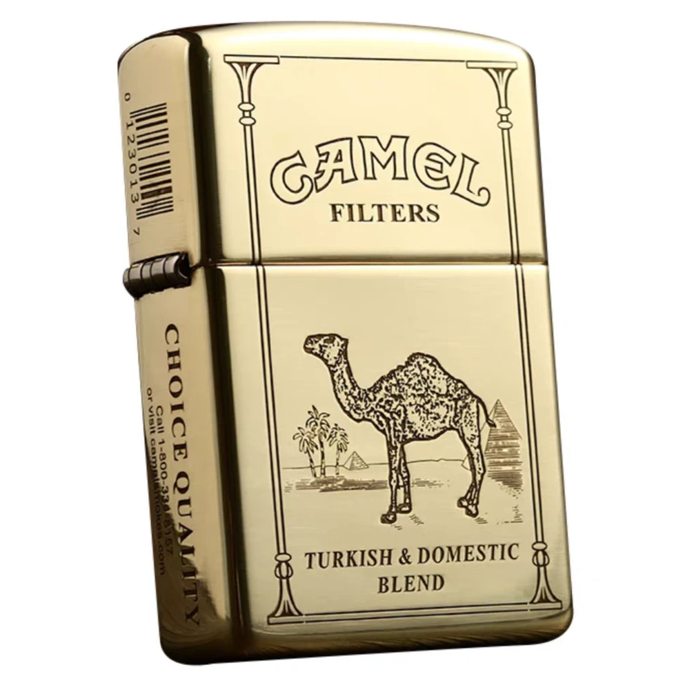 Zippo打火机铜盔甲骆驼276DYJ1