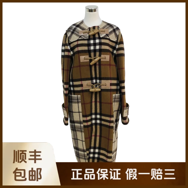 妃鱼/博柏利/羊毛/大衣/95新/沐九17