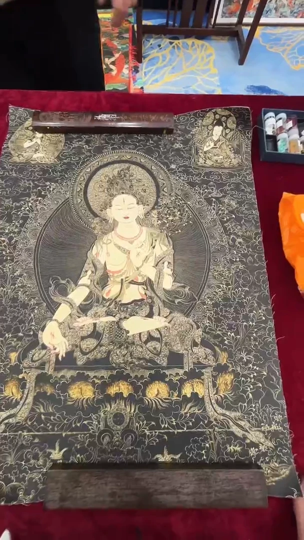 卷轴画唐卡16003
