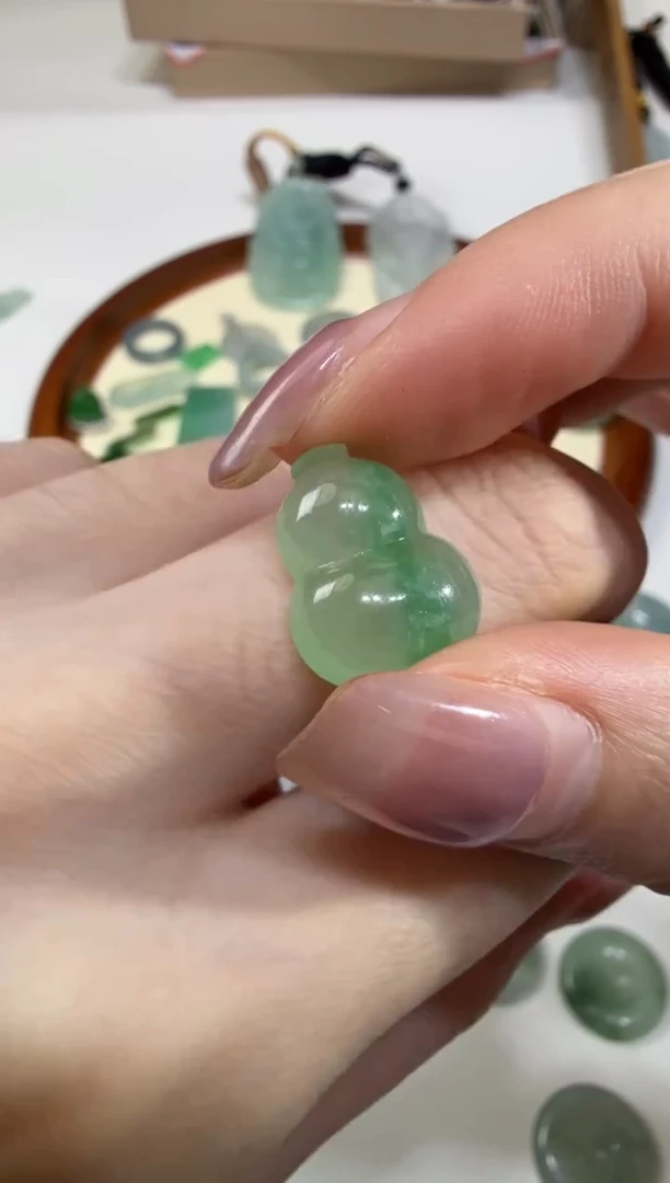 吊坠(不含链)未镶嵌翡翠翡翠饰品-81