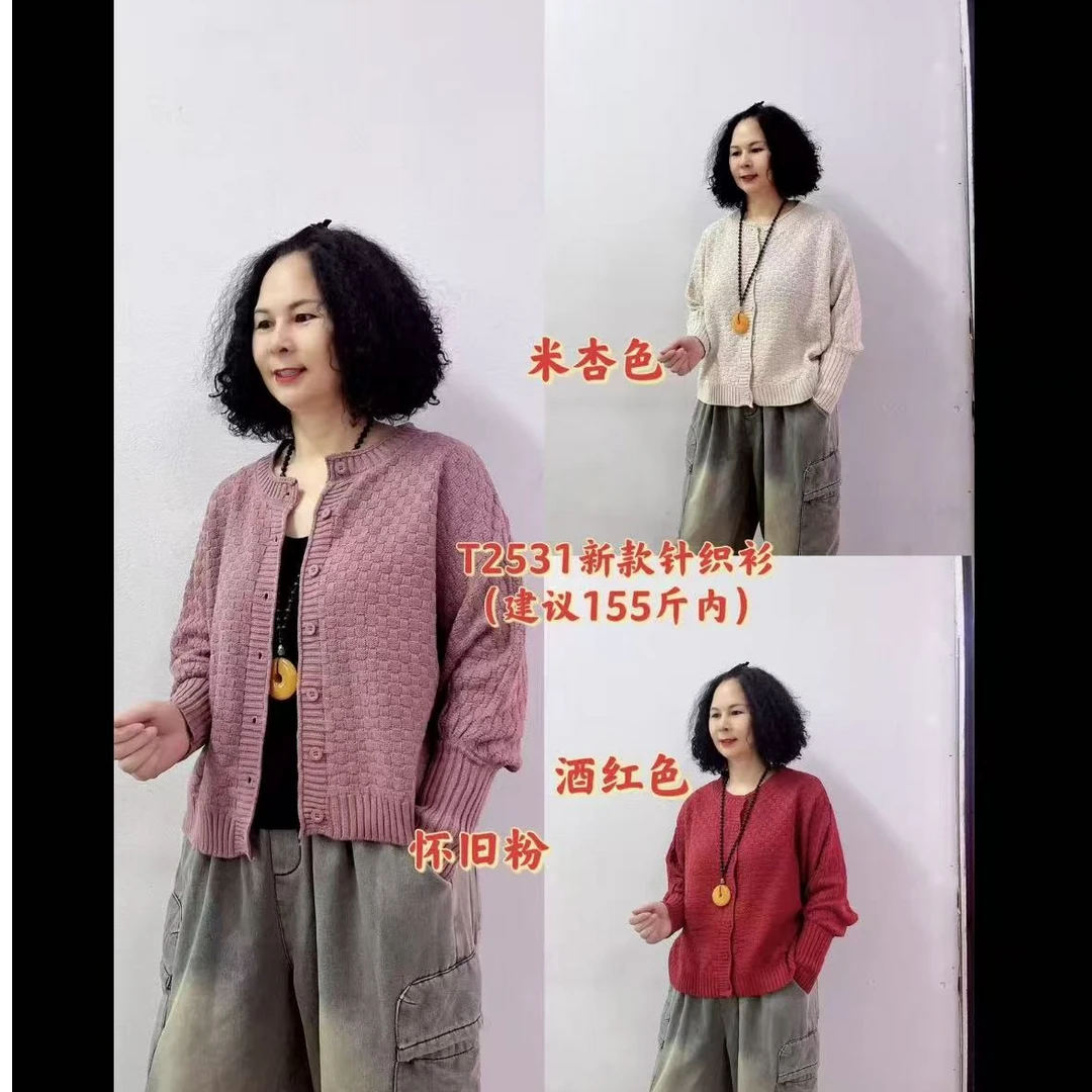 T2531新款针织衫（建议155斤内）