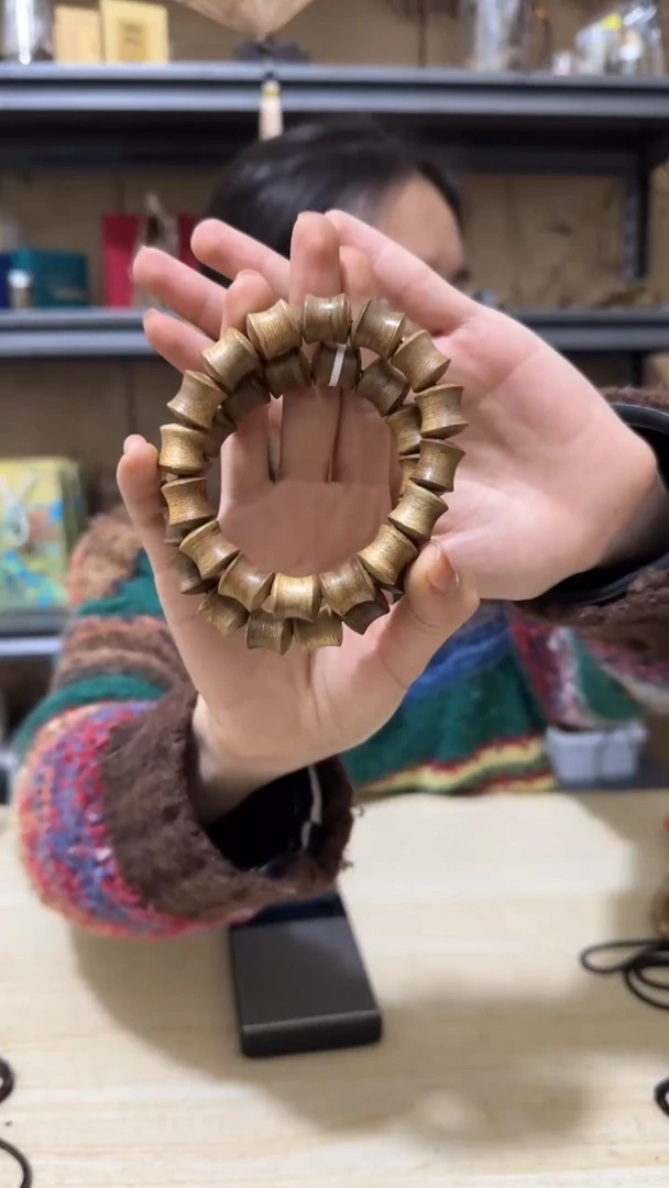 【闪购商品】沉香手串文莱竹节珠沉香手串多样性发一条