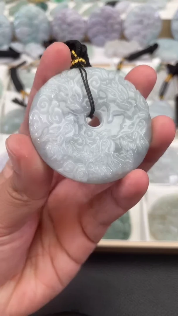 颈饰未镶嵌翡翠天然缅甸翡翠A货247